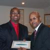 Min. Raymond Davis graduating from the Bible Institute.